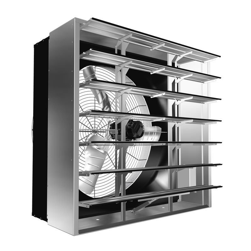 Pruden 24” Poly Pit Plenum Fan | J&D - J&D Manufacturing